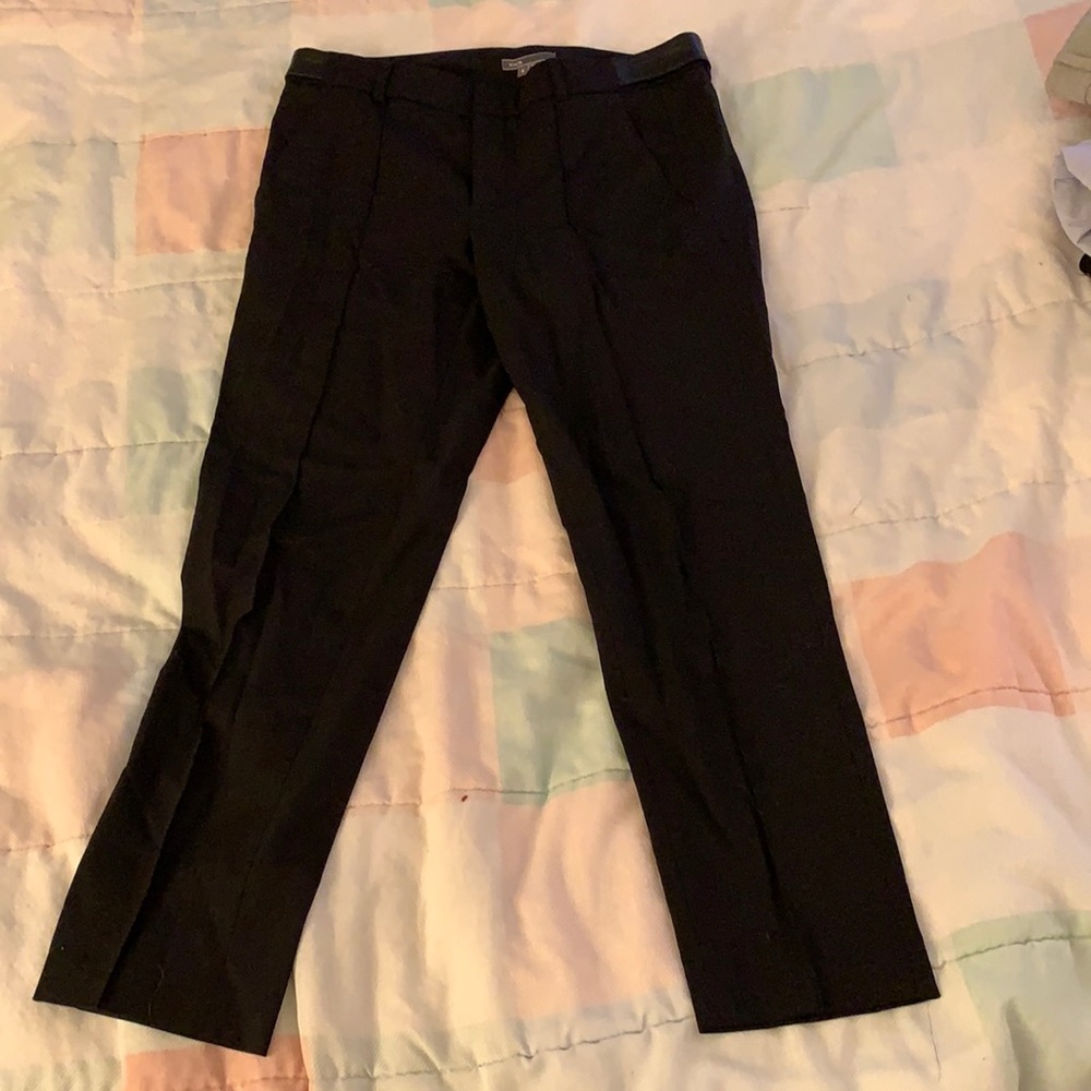 Vince black ankle length slacks